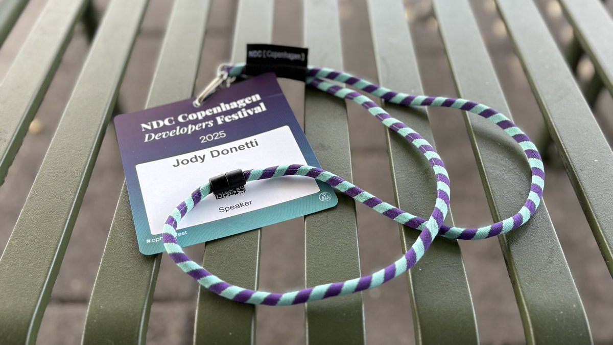 jodydonetti's tweet image. NDC Copenhagen here we go

#NDC #NDCCopenhagen