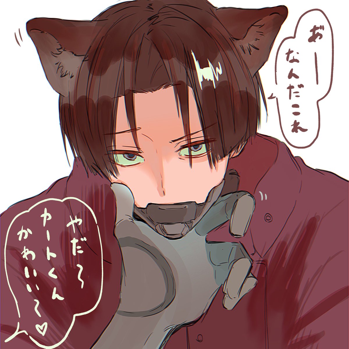 カトマク🦾📺   カート君に猫耳生えた 