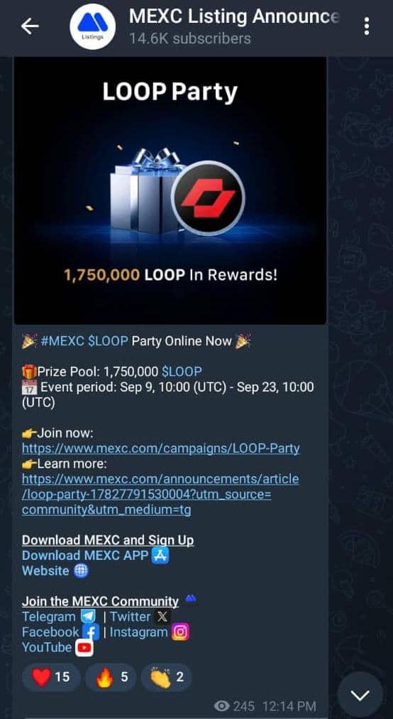 EliteXpertHq's tweet image. Seems like one of the Alpha I listed then is about to start Marketing....
#LoopNetwork might be the next wikicat soon.....