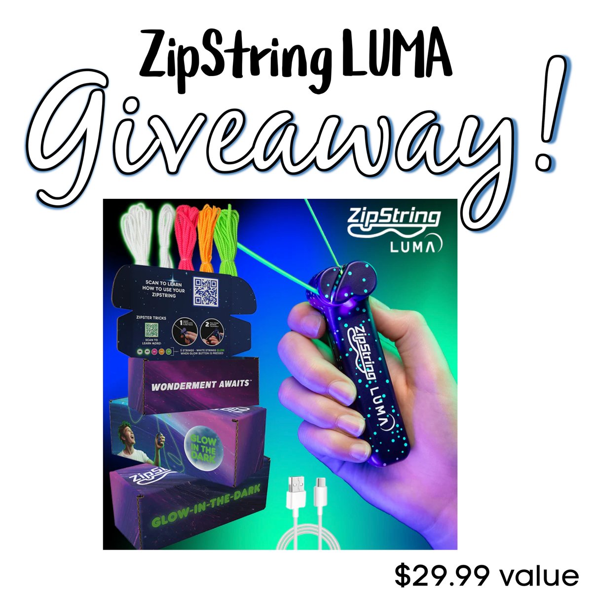 Check out <a href="/ZipString/">ZipString</a> and their brand new Aracna NOW on Kickstarter! Then enter to win a ZipString LUMA too!  #giveaway #sweeps #sweepstakes #defygravity #toy #fun #giftidea emilyreviews.com/2025/09/zipstr…