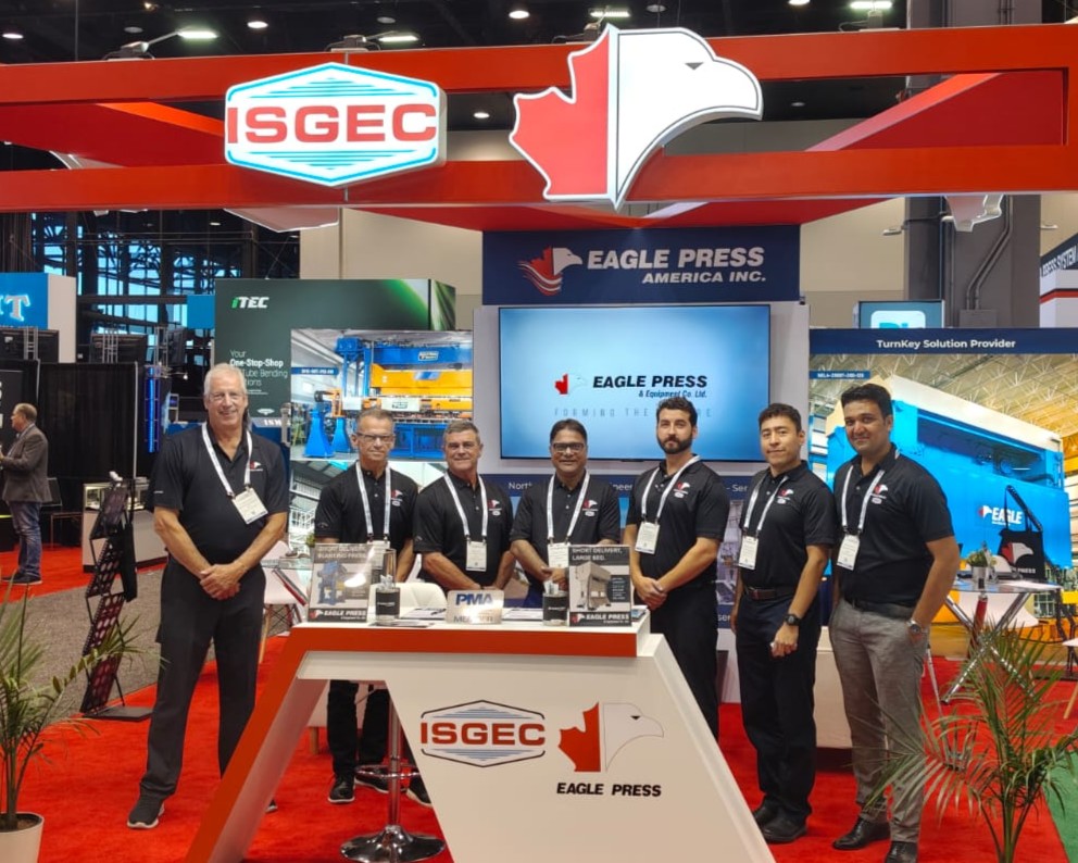 Isgec is showcasing our Mechanical, Hydraulic &amp; Servo Press solutions with Eagle Press, connecting with industry leaders and sharing our turnkey expertise.

We will there till 11 Sep 2025.

📍 Stand No. D41713 | Hall D
McCormick Place, Chicago, USA

#FabTechChicago2025
#Isgec