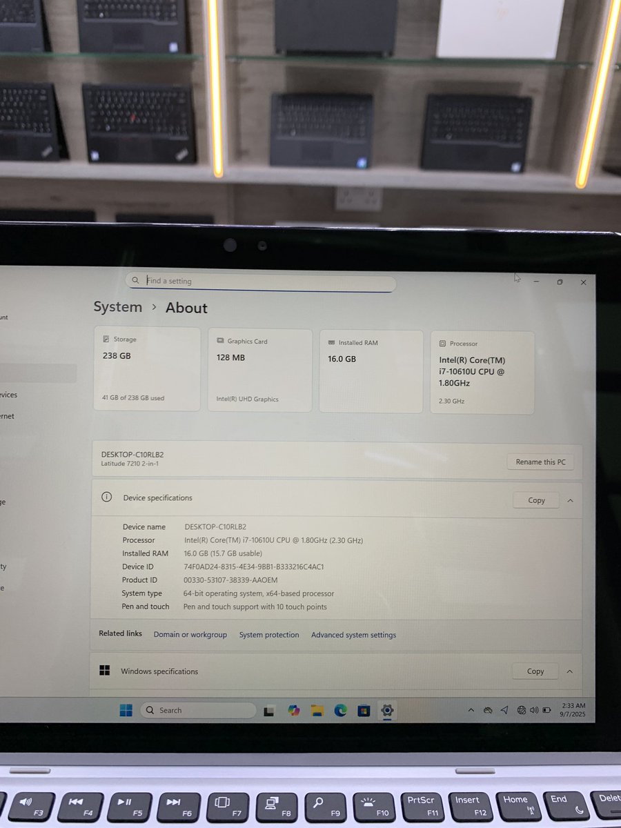 mainpointelect's tweet image. Dell Latitude 7210 2-in-1 Intel Core i7 10th Generation 16GB RAM 256GB SSD 12.3”
WhatsApp
050-620-7544
or click on the link to chat  on whatsapp
wa.me/971506207544
📷 Shop Location:
Main Point Electronics - Deira
maps.app.goo.gl/gGVfFdMxHYPhjx…
#mainpointelectronics