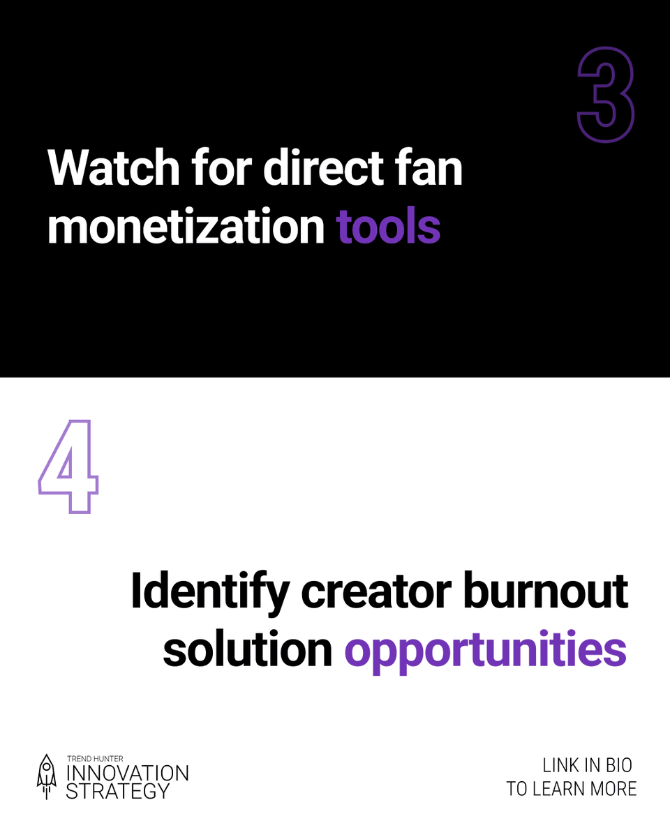 Trendhunter_IS's tweet photo. 🌐 Creator Economy = $104B in 2025.
The next wave? Solving unmet creator needs:
💡 Analytics
💡 Fan tools
💡 Cross-platform management

What gap would you fill?
#CreatorEconomy #InnovationStrategy #TrendHunter https://t.co/g0nleYLNoZ