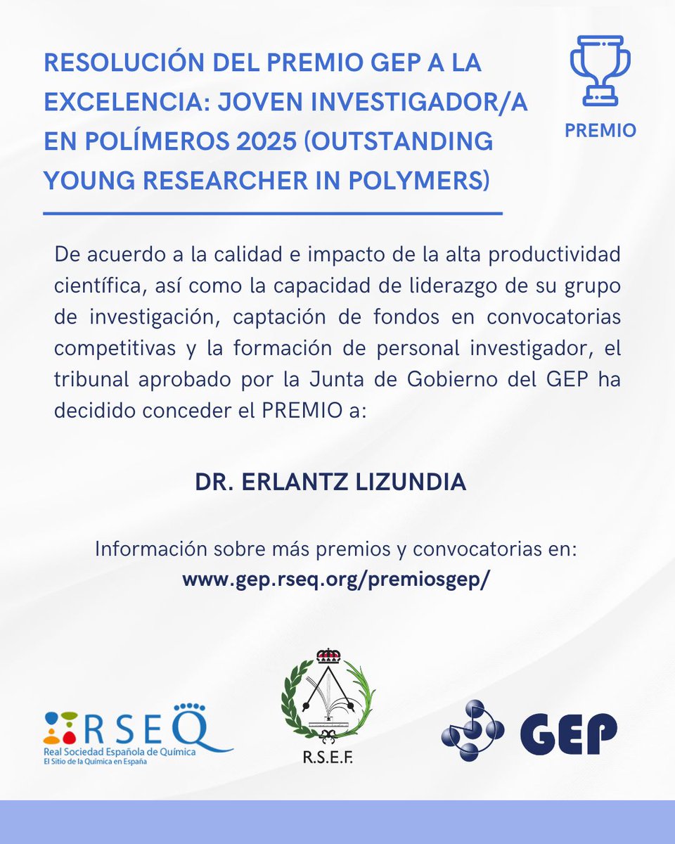 Grupo Especializado de Polimeros tweet media