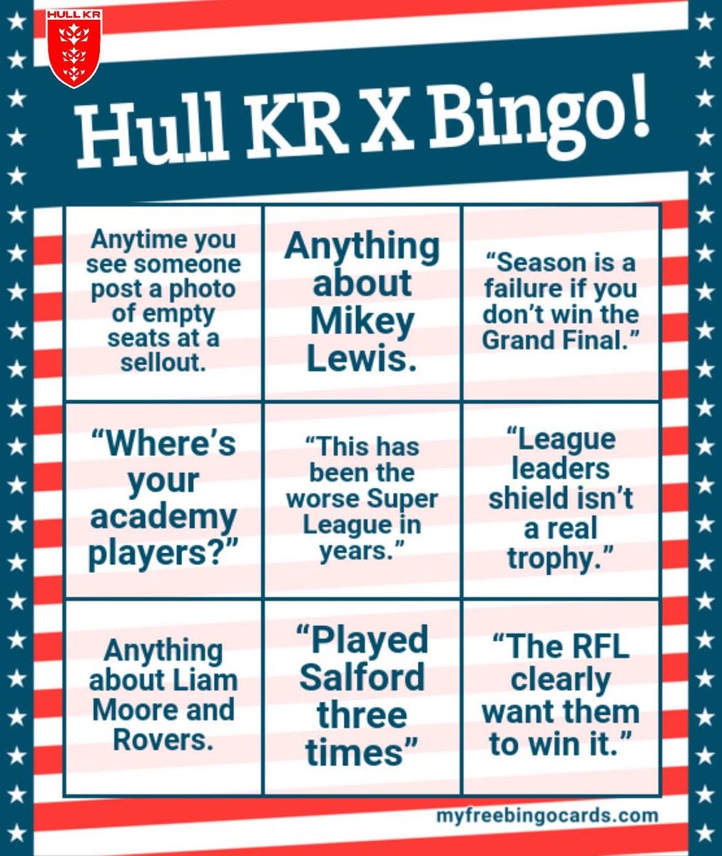 Update on bingo board 👍
