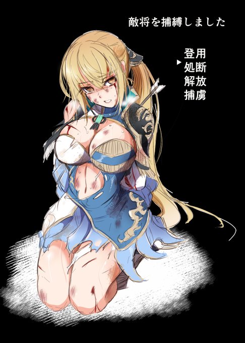 無双6版王元姫
#リョナ 