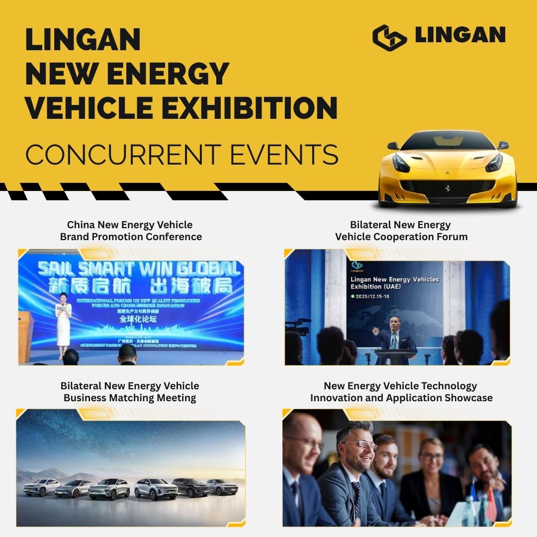 LinganUAE's tweet photo. The future doesn't wait.

Experience the shift to electric at LINGAN New Energy Vehicle Exhibition. 🚀 

#NextGenMobility #GreenTech https://t.co/uIkEpE7P07