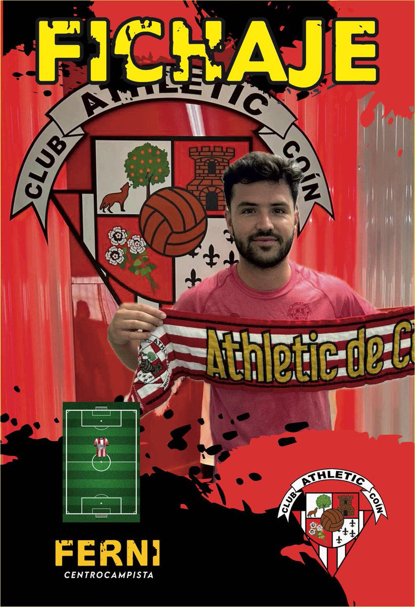 🔴⚪🔴 FICHAJE 🔴⚪🔴

Ferni Guzmán se incorpora al Athletic para la próxima temporada.

Otro coino que vuelve a casa, Calidad , último pase y precisión son algunas de sus grandes cualidades.

Ferni nos dará magia en la medular

Bienvenido y mucha suerte.