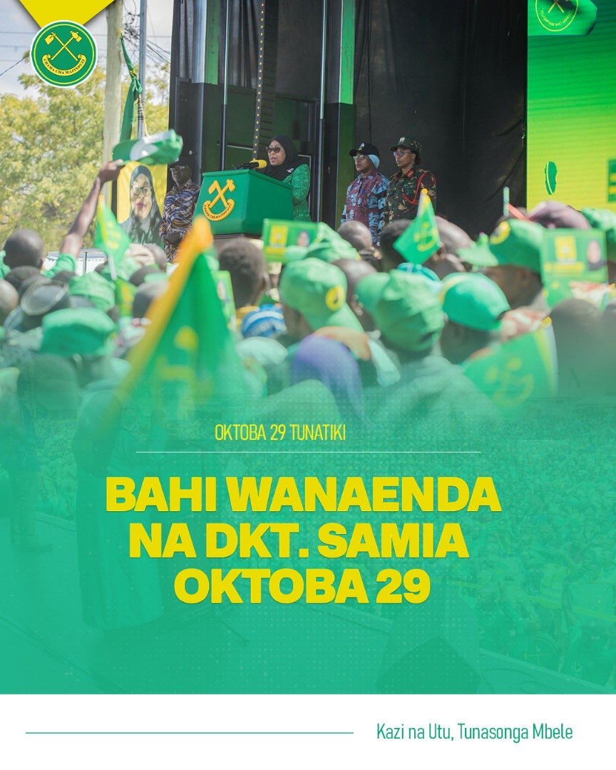 GodfreyLem6160's tweet photo. Asanteni sana BAHI. Mmetisha mnoo. Kazi na Utu, Tunasonga mbele. #OktobaTunatiki https://t.co/6rlbQkOQlG