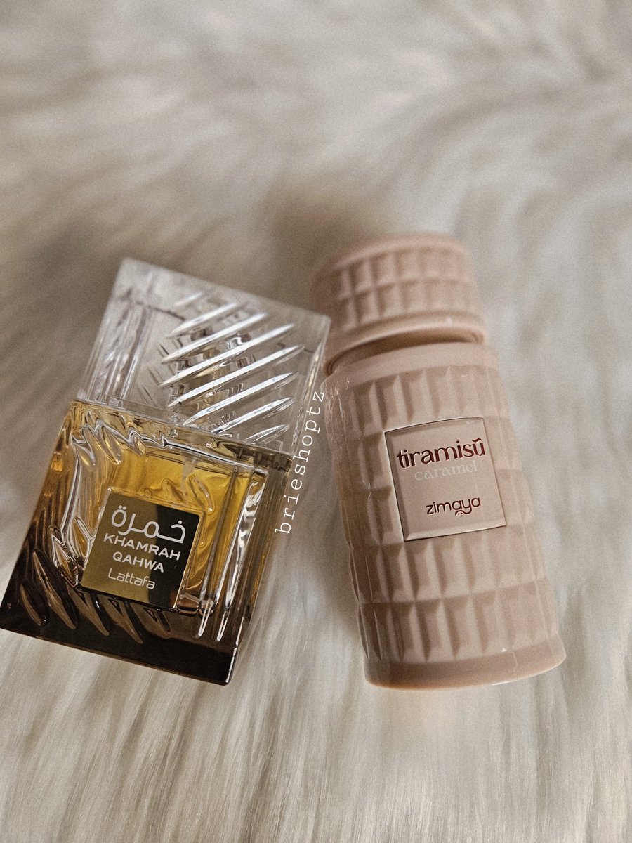 Khamrah Qahwa 85,000Tzs 
Tiramisu Caramel 150,000Tzs 
wa.me/message/DPINI6…
