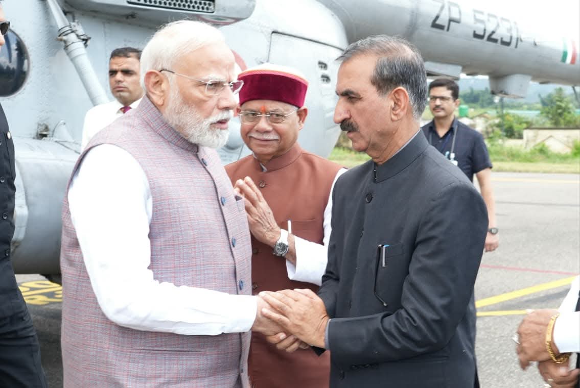 GemsHimachal's tweet image. कांगड़ा के गगल एयरपोर्ट पर CM हिमाचल सुक्खू जी और प्रधानमंत्री मोदी जी

#NarendraMod #SukhvinderSinghSukhu #HimachalPradesh