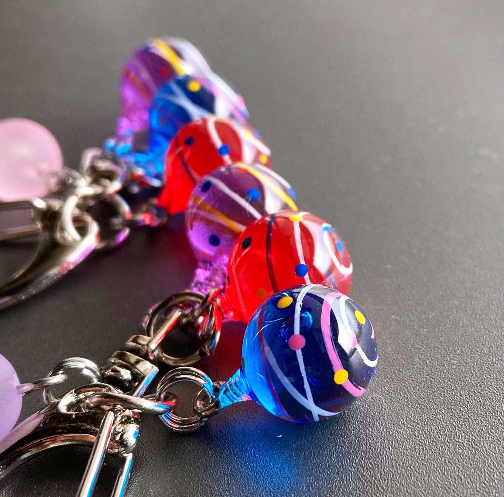 メグえもんページ☆ハンドメイド　レジン　5点 かなめしゅうる】レジン✨シェイカー✨キラキラ海の香水瓶
