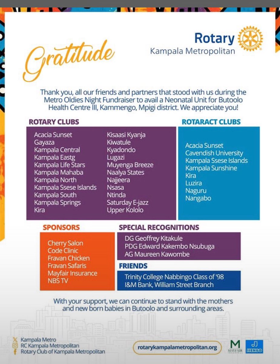 Thanks for having us 🎉