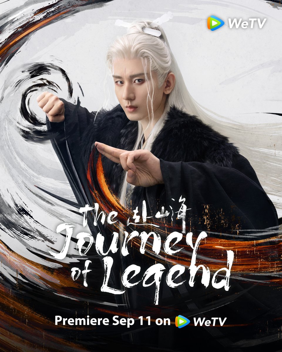 wetvmalaysia's tweet photo. 📣 Premiere Sep 11 📣 Legends of the martial world are born! 🖤⚔️ Tune in #TheJourneyOfLegend Streaming on WeTV! 

#ChengYi Starring as Xiao Mingming / Xiao Qiushui / Li Chenzhou

#赴山海 #ChengYi #成毅
#WeTV #WeTVMY #WeTVMalaysia

💓 𝗪𝗮𝘁𝗰𝗵 https://t.co/DSAigtN8W4 https://t.co/cov69tEWPm