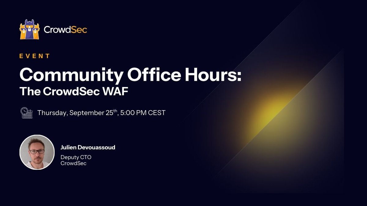 CrowdSec tweet media