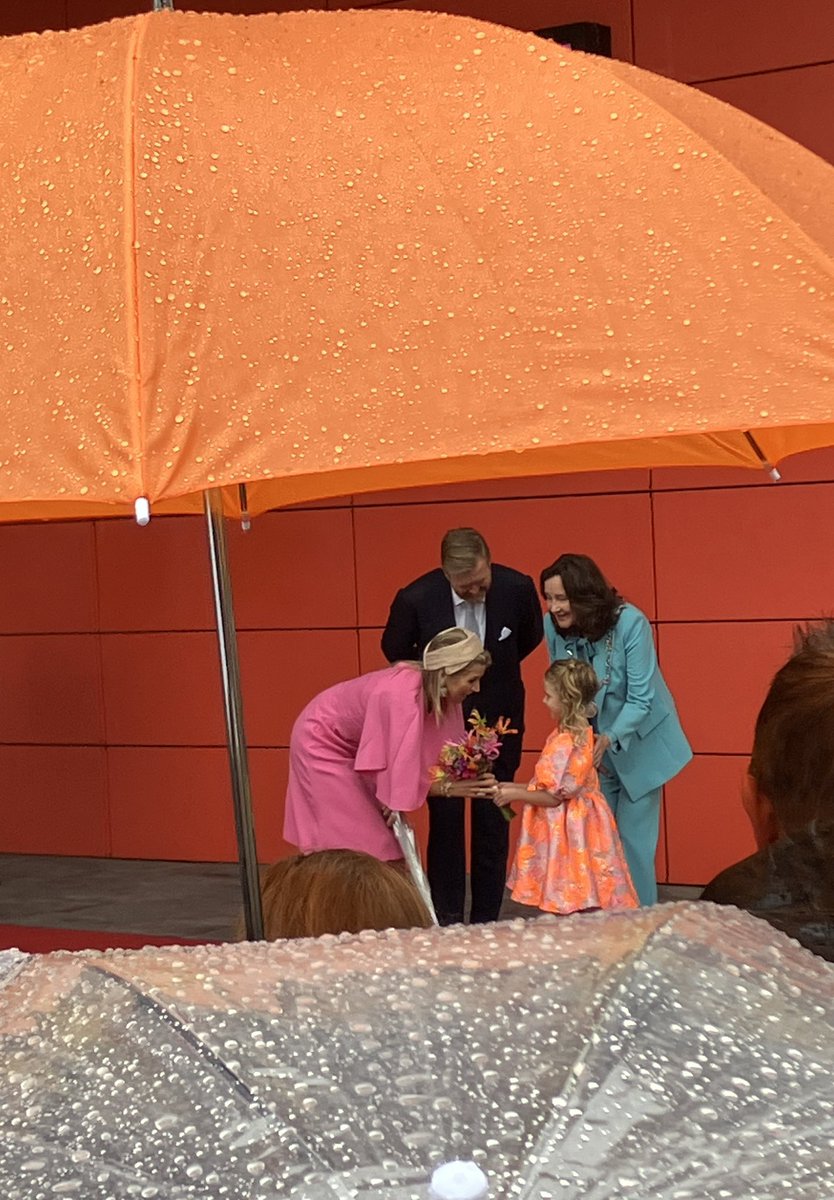 Streekbezoek aan Flevoland wordt vooral een parapludag