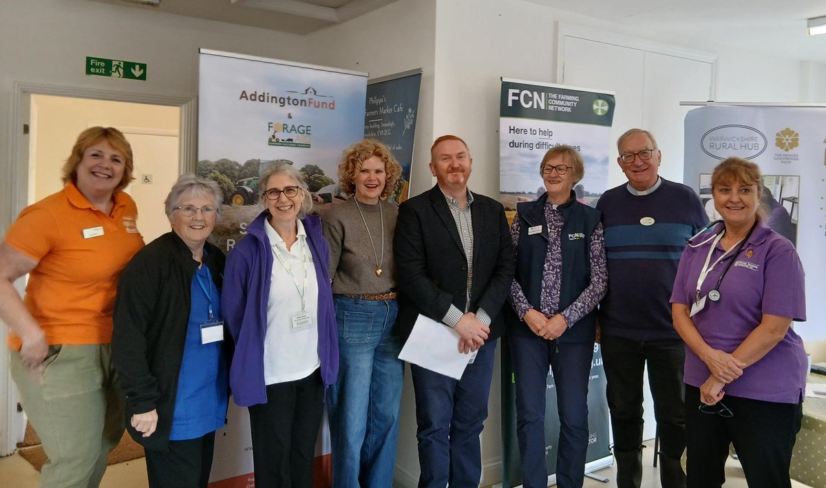 A busy #fitforfarming morning in <a href="/RFM_Ltd/">RFM Ltd - The Midlands Mart</a> cafe yesterday with visits from the Betteridge family, who funded the event in memory of their father Sid, and <a href="/JamieWaterall/">Prof Jamie Waterall RN</a> who attended to see how rural communities are supported with healthcare.  With <a href="/ParishNursingUK/">Parish Nursing UK</a>