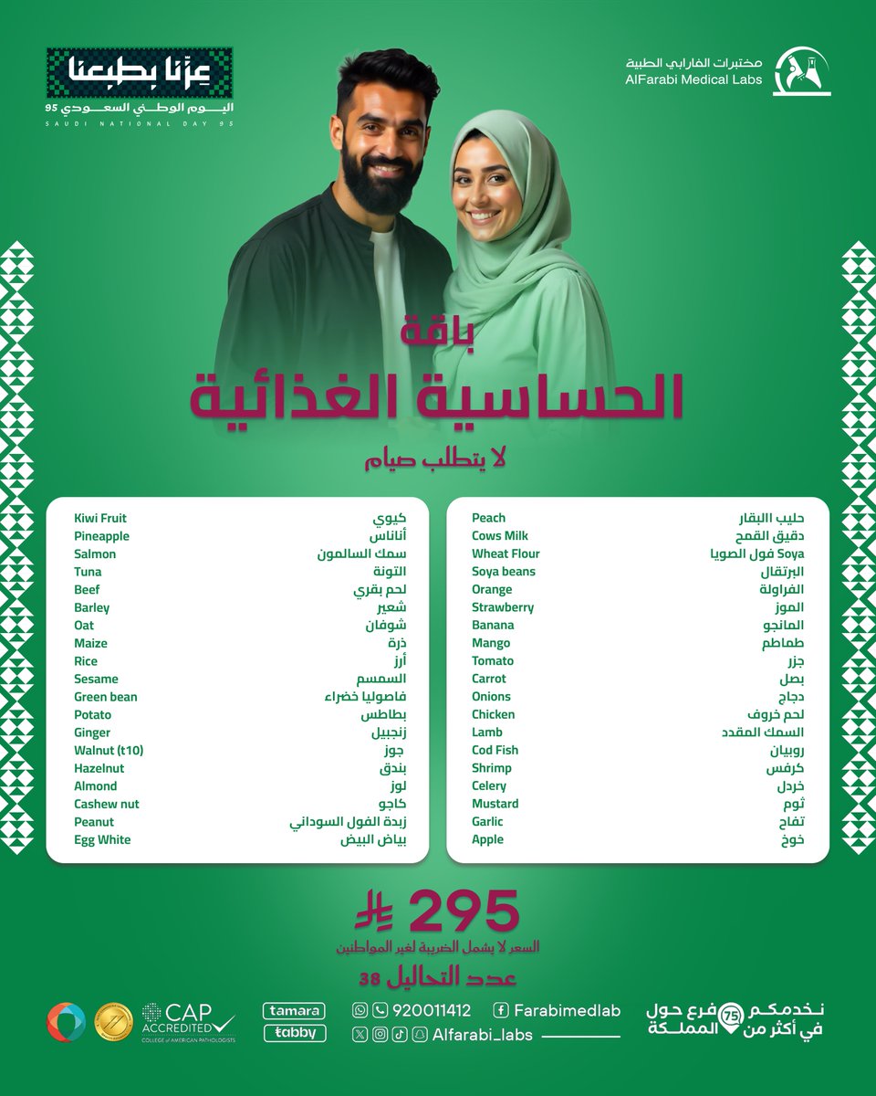 مختبرات الفارابي الطبية tweet media