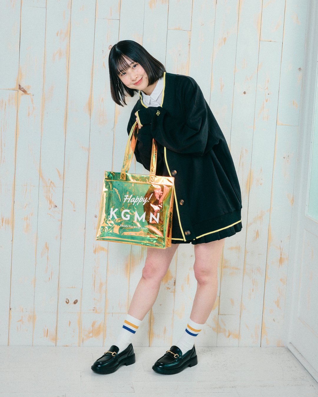 R4G スターライトキッド コラボ スウェットカーディガン L 黒 SLKカーディガン🐯🖤 だぼーんって着るのも、羽織るだけでも良し