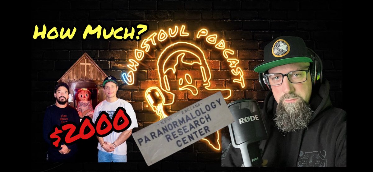 Come and join me tonight at 7:30pm on #TheGhostoulPodcast