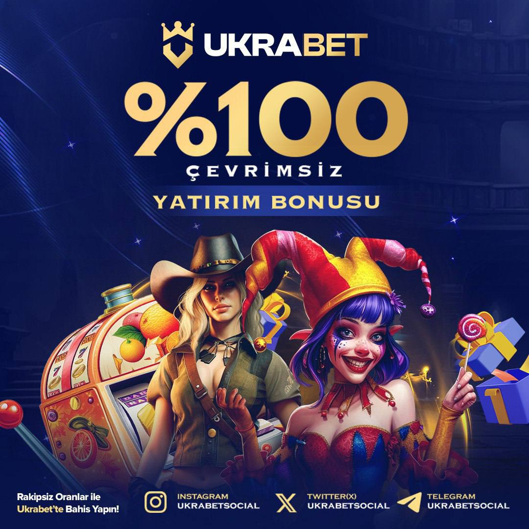 Ukrabetsocial's tweet photo. 💵 %100 Çevrimsiz Yatırım Bonusu Ukrabetde!
Yatırımını yap, bonusunu hemen kap! 😵

🎁 Detaylar Şöyle:
🔹 Minimum yatırım: 1000₺
🔹 Maksimum bonus: 5000₺
🔹 Günde 1 kez yararlanabilirsin
🔹 Anapara + bonusunun sadece 1 katı çevrim yeterli! 

https://t.co/aG3h03atoK https://t.co/RRviAU83jD