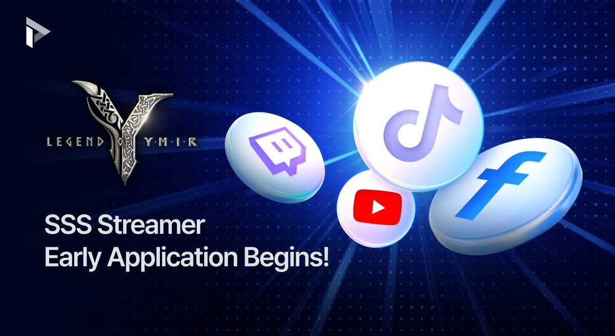 🔥 Become a YMIR SSS Streamer!

🌠 Want to join Legend of YMIR’s SSS Streamer adventure? Here’s your chance!
🏆 Apply now and complete missions for exclusive streaming rewards!
💬 Connect on Discord and get community support for your content!
📅 Early Application closes October