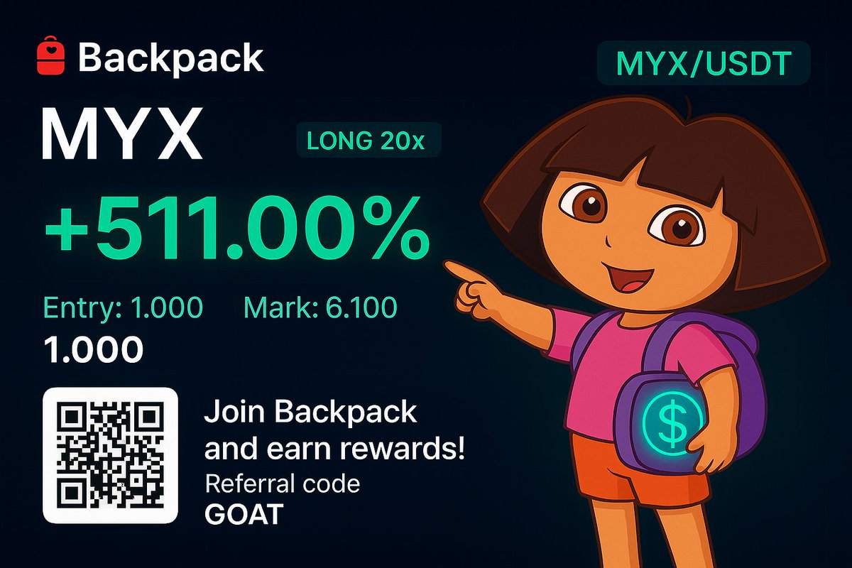 #backpack_pnl_card <a href="/Backpack/">Backpack 🎒</a> 
everytime i here backpack i remember Dora😂here is my pnl card