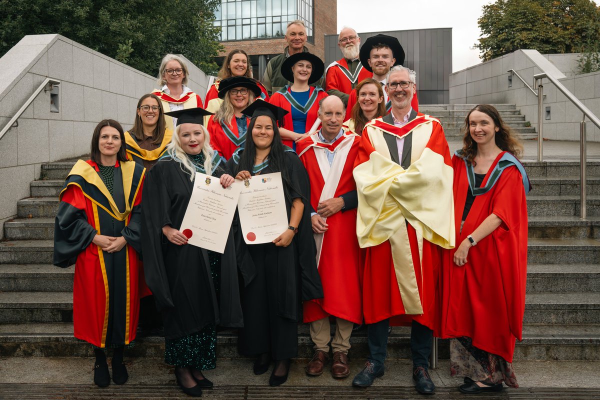 MU Psychology (@mupsychdept) on Twitter photo Congratulations to our newest research graduates!🎓
Please join us in congratulating them on this incredible milestone by adding a 👏 in the comments to celebrate them!!
<a href="/MaynoothUni/">Maynooth University</a> Congratulations to our newest research graduates!🎓
Please join us in congratulating them on this incredible milestone by adding a 👏 in the comments to celebrate them!!
<a href="/MaynoothUni/">Maynooth University</a>