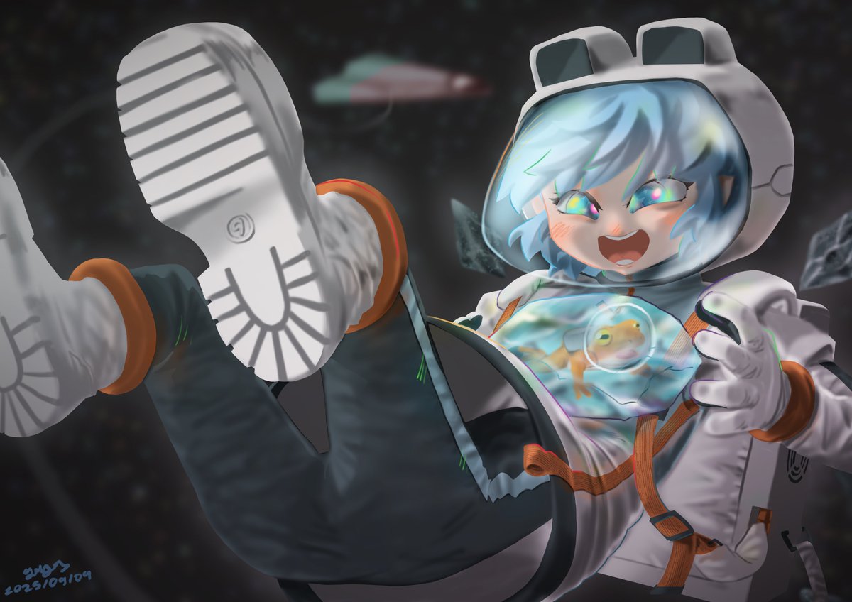 Space ice fairy
 #9月9日はチルノの日