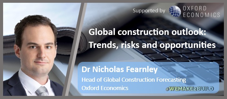 CECE_Europe's tweet image. 🌍🏗️ “Global #construction outlook: Trends, risks &amp;amp; opportunities” is happening now at the CECE Market Update! 

Thanks to @OxfordEconomics, participants get exclusive insights shaping the future of construction.

#WeMake2Build