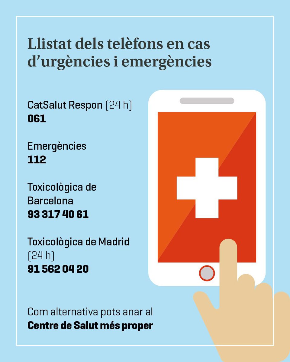 Saps actuar en cas d’emergència? Què fer davant accidents o situacions imprevistes.
#primersauxilis #emergencies 
👉 fersalut.cat/2025/08/19/pri…
✍️<a href="/AlberaSalut/">Albera Salut</a>