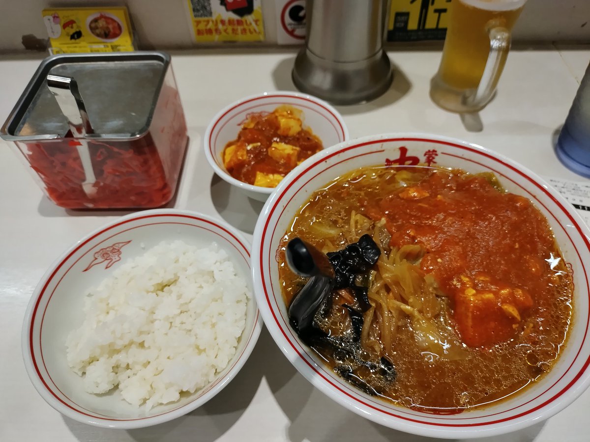 0sushi0sushi's tweet image. いつもは蒲田の荒木屋やけど赴任前ラスト蒙古タンメンは中本。そのままではきついやろうけど山盛りチーズ乗せてCabe hijauバージョンも作ればインドネシアでもいけると思ってる。