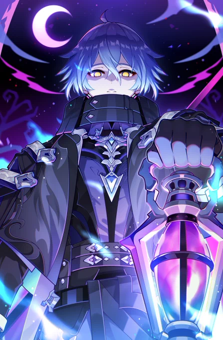 「Luna Ⅰ」の前夜祭を祝して! #GenshinImpact #Flins