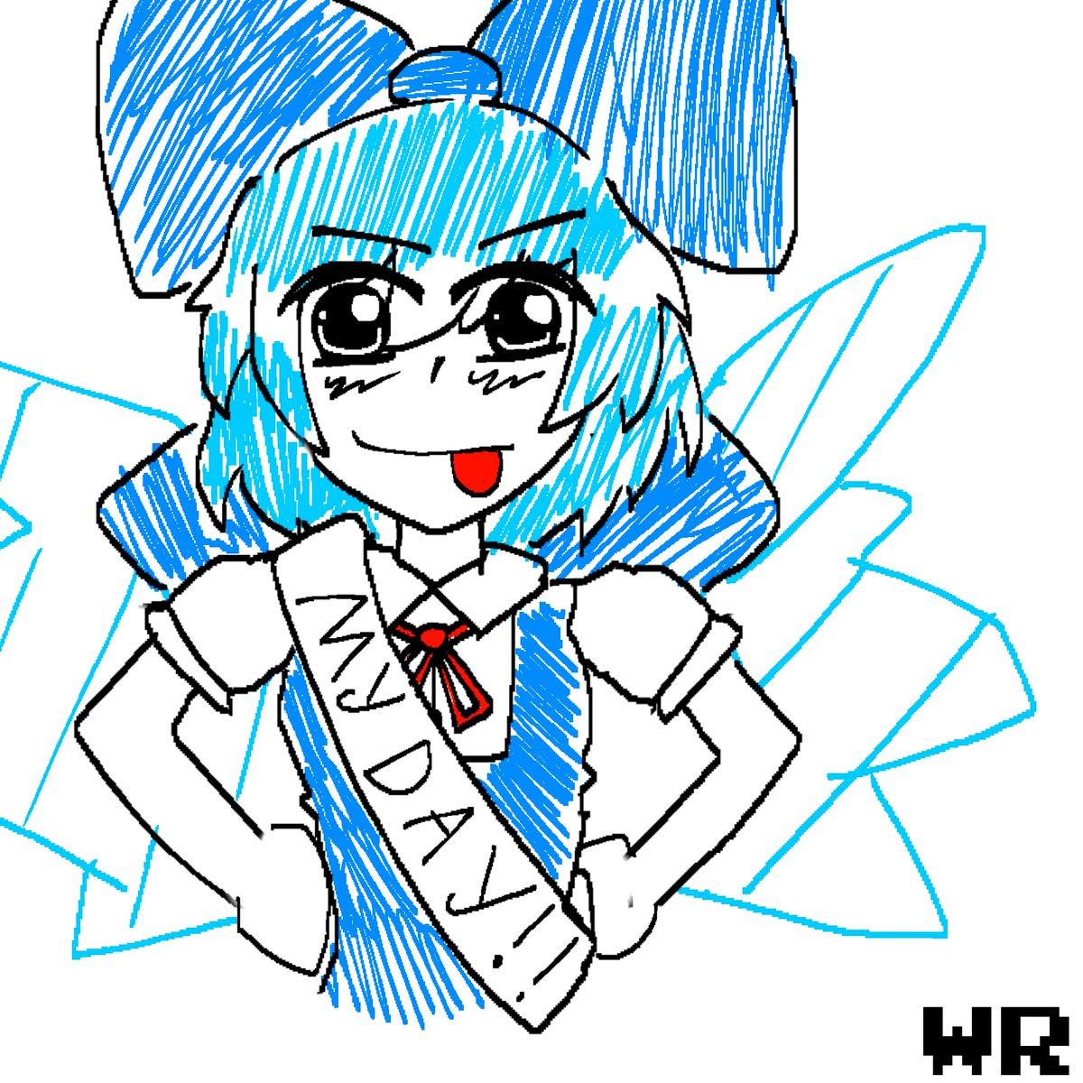 seven minute cirno day doodle