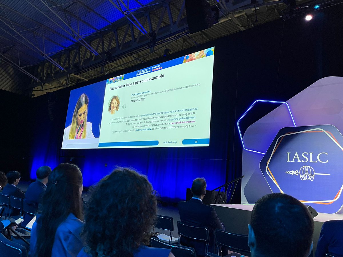 I3Lung's tweet photo. Being part of this prestigious session highlights the growing role of data and AI in lung cancer care and showcases #I3LUNG’s commitment to innovation in thoracic oncology.

👏 Congratulations, Arsela https://t.co/aCv3bywyUm
