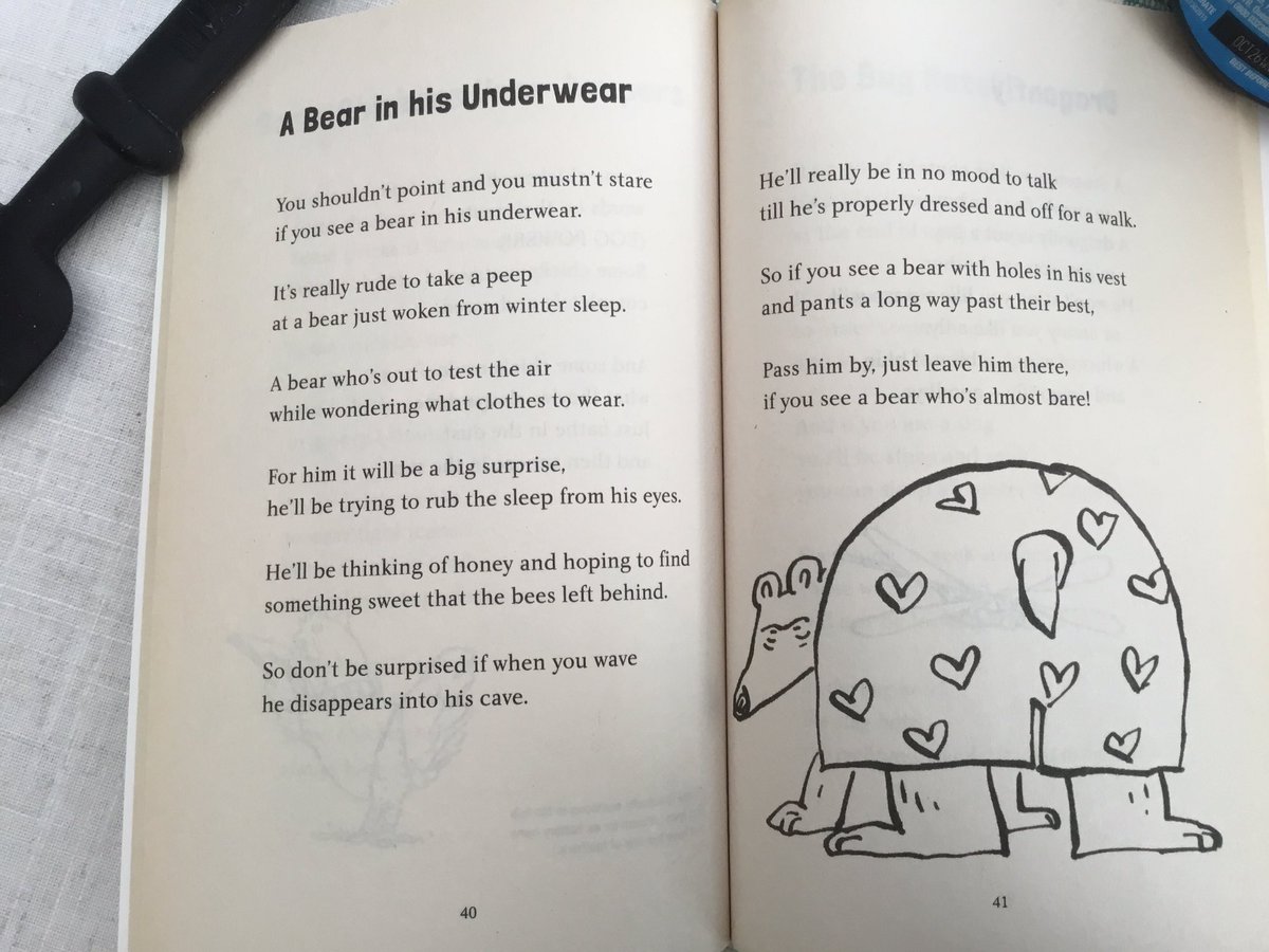 On #nationalteddybearday I give you ‘A Bear in his Underwear’.