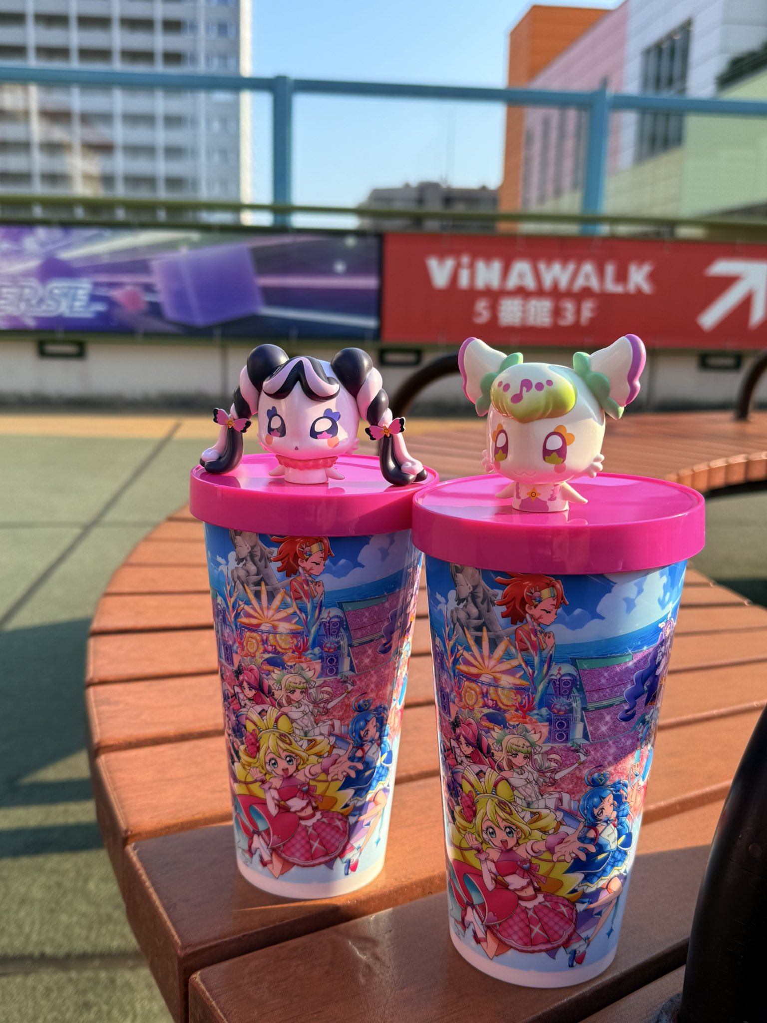 Namichan です セール】 バイカラーパイピングワンピース（ブラック/ベージュ