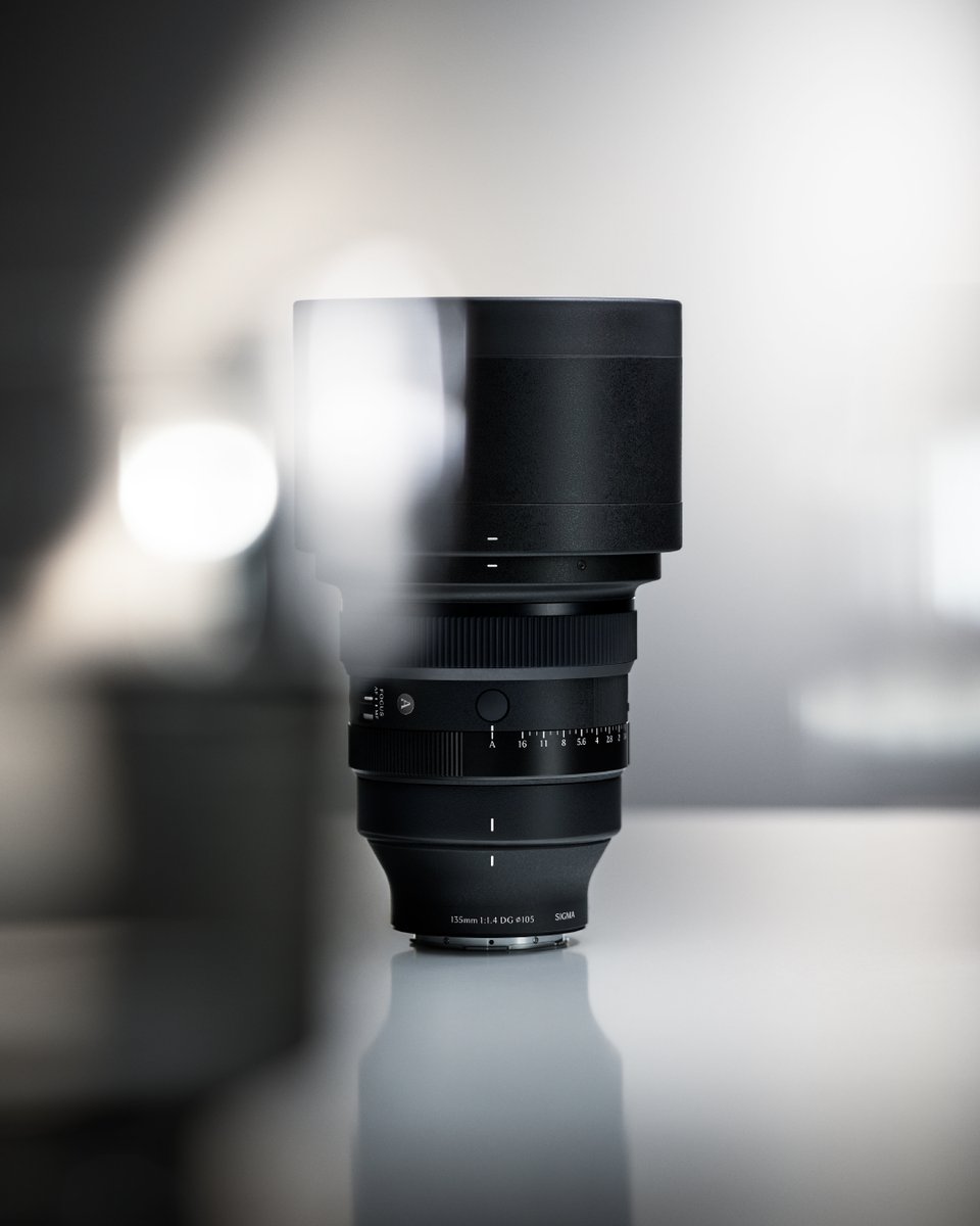 NOUVEAU : Sigma 135mm F1.4 DG | Art
Révolutionner le portrait avec le premier objectif autofocus 135mm F1.4 au monde.