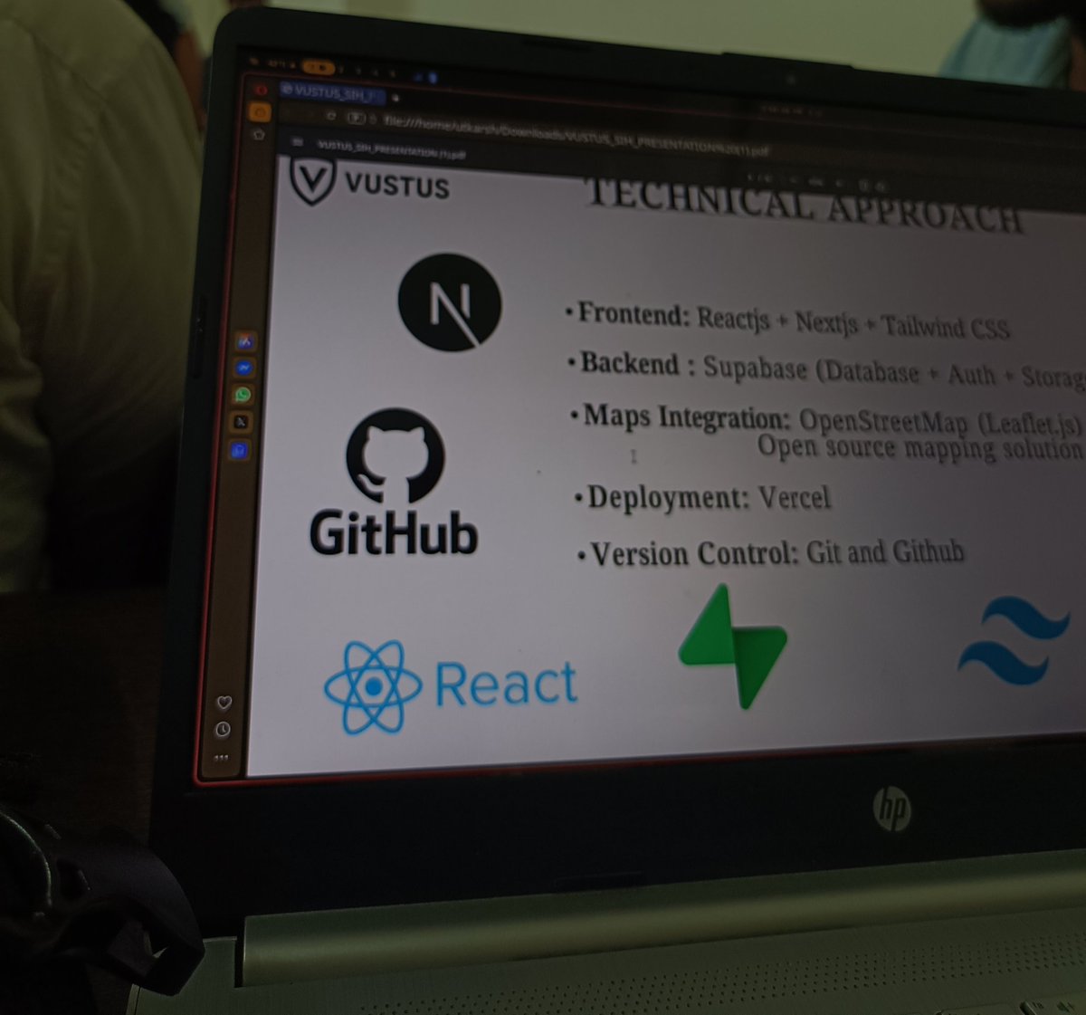 UtkDev's tweet image. Ready of hackathon presentation