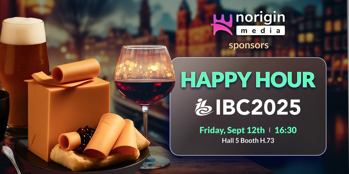 🇳🇴 A Taste of Norway at #IBC2025! 🧀🍻✨ We’re bringing an authentic Norwegian treat — the iconic brunost (brown cheese) — to share with you!

🏔️🏔️REGISTER HERE🏔️🏔️ eventbrite.com/e/happy-hour-a…