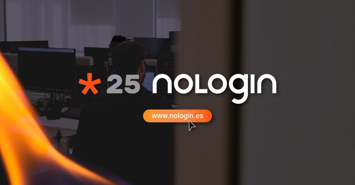🎉 ¡Nologin celebra 25 años!

Más de 500 proyectos en ciberseguridad, identidad, datacenter, cloud e inteligencia artificial.

Seguimos apostando por la innovación, el talento y las personas.

Gracias por acompañarnos.

👉 nologin.es/es/20250909-25…