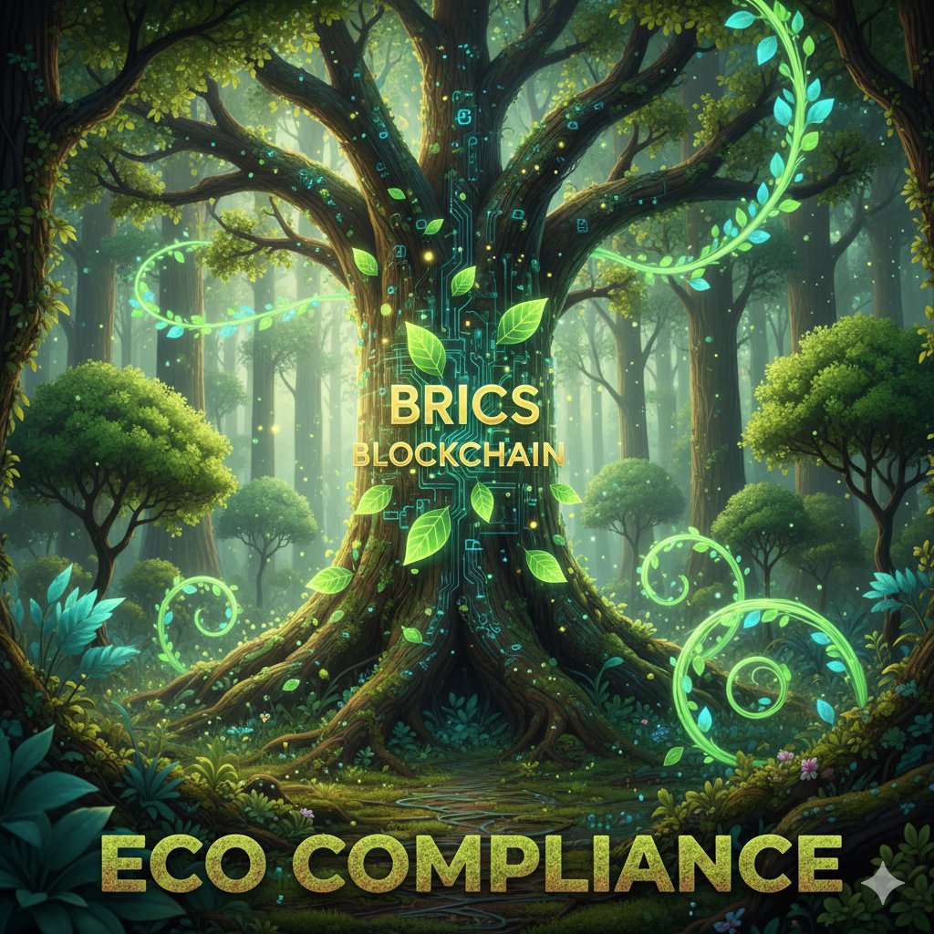 bricsblckchain's tweet image. Brics Blockchain’s ECO COMPLIANCE greens!  Check chainbrics.com! #BricsChain #Blockchain #EcoTech #Innovation #September9th2025