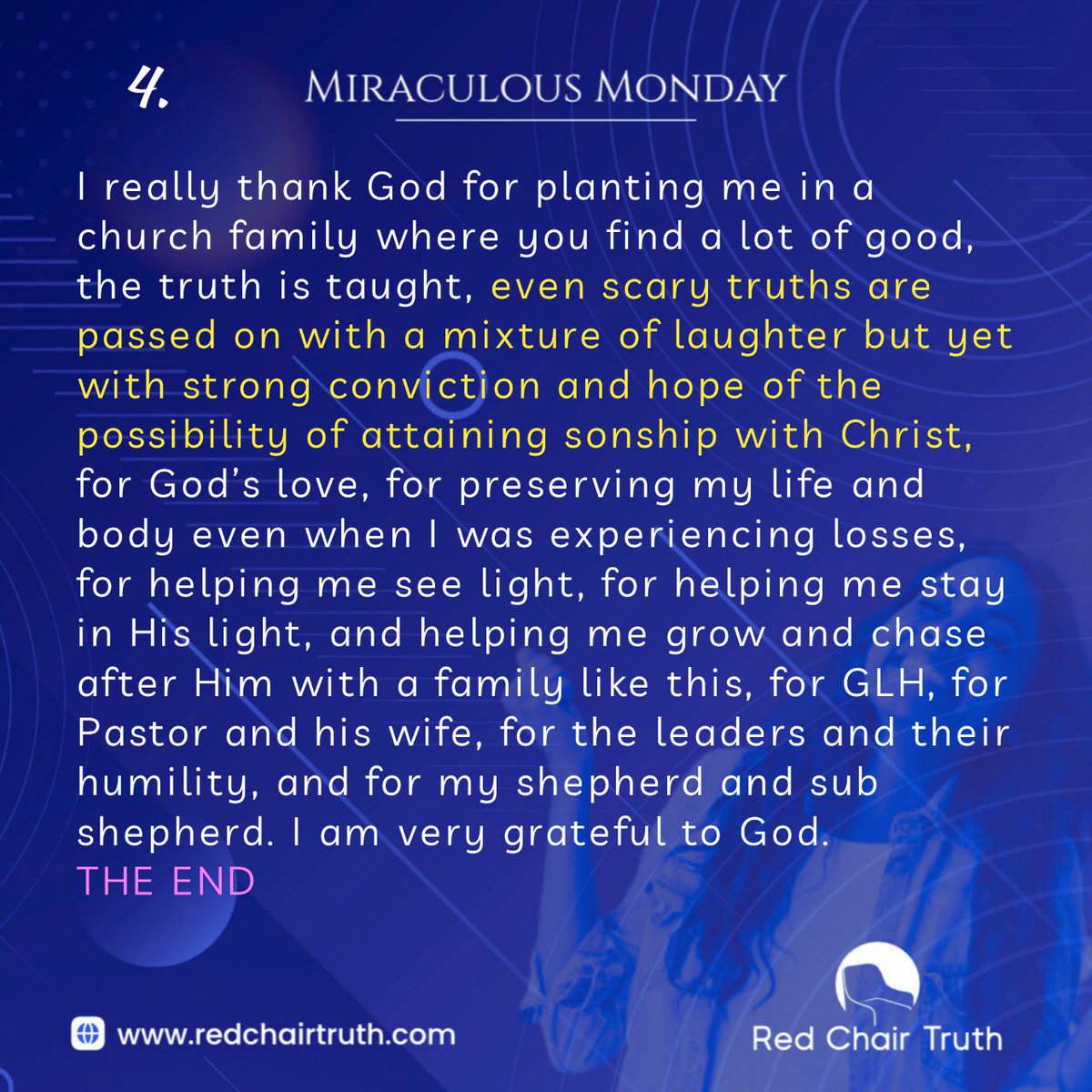 redchairtruth1's tweet image. #RedChairTruth #MiraculousMonday #GLHtestimonies #Testimony #Itestify #RCT #ItaUdoh