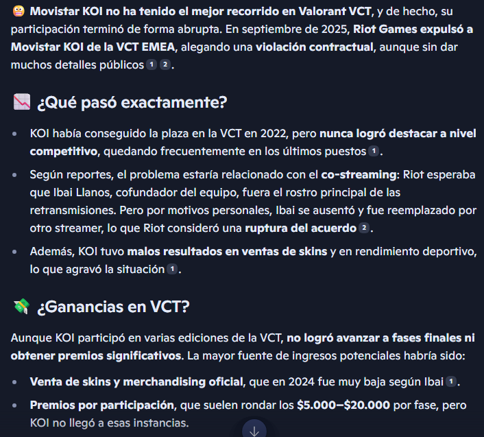 svprwmx's tweet photo. @davidmarbenVAL @JuanTonda97 @IbaiLlanos CS2 les ha dado más en un torneo que Valorant en toda la liga de VCT.

Basta con preguntar a un robot, lo han hecho para Ierdos y ni aún así os molestáis en informaros. https://t.co/JjRNw3Qz53