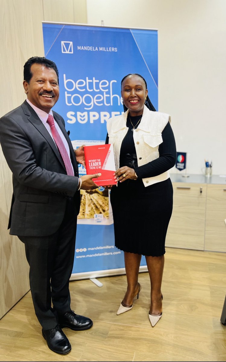dorothy_kyeyune's tweet image. THE CEO&apos;s BLUEPRINT FOR CUSTOMER EXPERIENCE: A MASTERCLASS FROM THE MANDELA GROUP

This morning, I had the pleasure of a truly enriching conversation with Mr. Venkatesh Kumar CEO Mandela Group of Companies. 

#Thread 
Pictorial
Left: With Mr. Kumar, Right: With Hajji Mandela