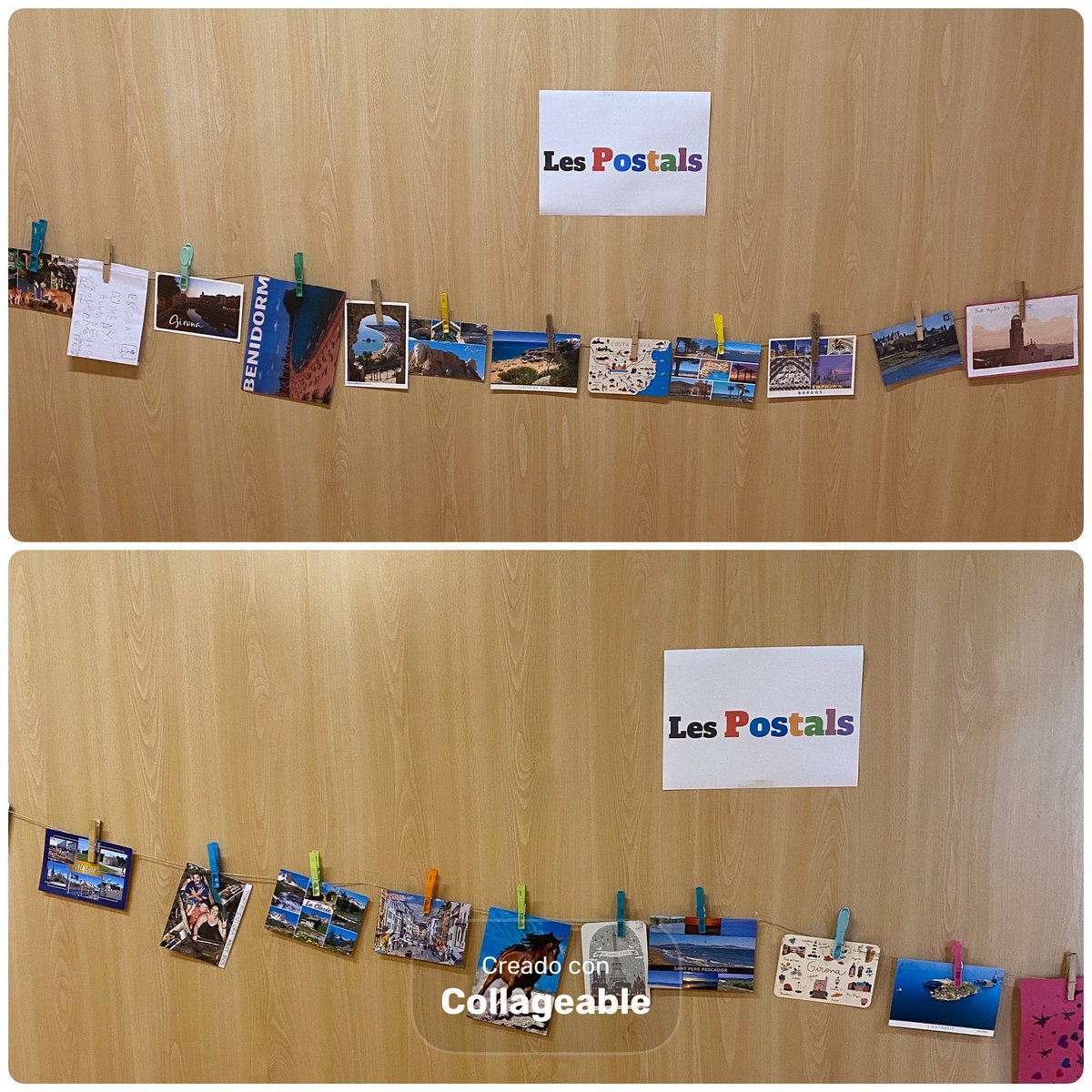 Comencem a treballar un tipus de text, la postal, a partir del treball que la mainada ha fet aquest estiu. @escola_domeny <a href="/educacio_gi/">#EducacióGirona</a> #viudomeny #tipus de text