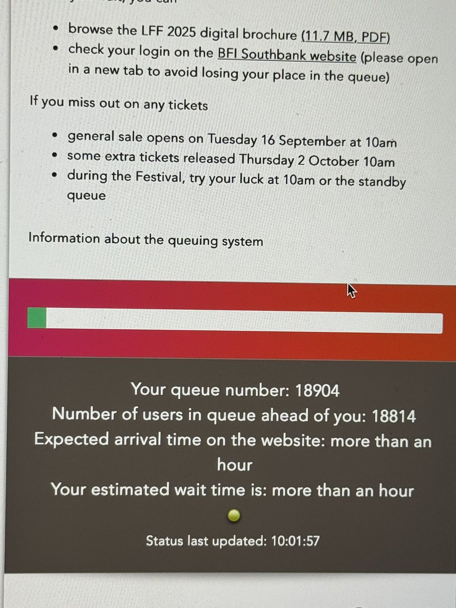 Whatever… better luck next time I guess #bfi #lff