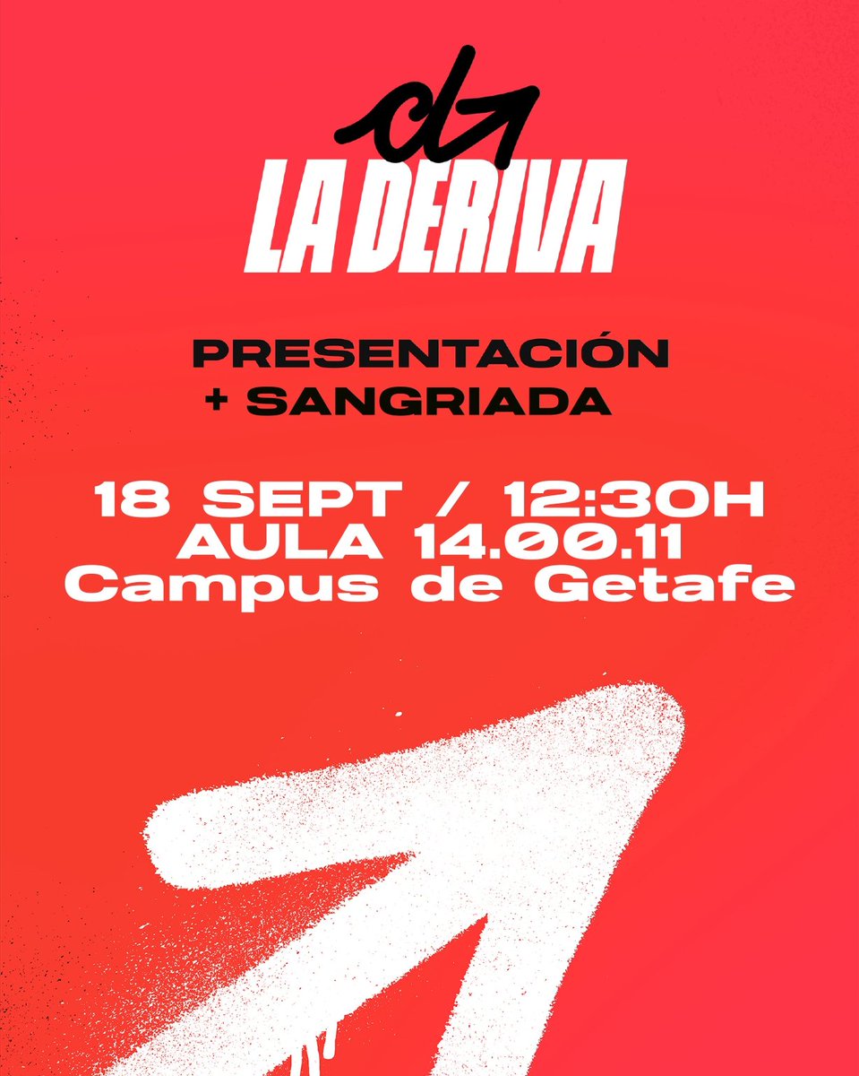 🔴 El próximo jueves 18 de septiembre tendremos nuestra presentación en el aula 14.00.11 a las 12:30. Después, haremos una sangriada en el césped de humanidades durante el día y, por la tarde, tendremos un segundo pase de la charla. ¡Estais todas invitadas!