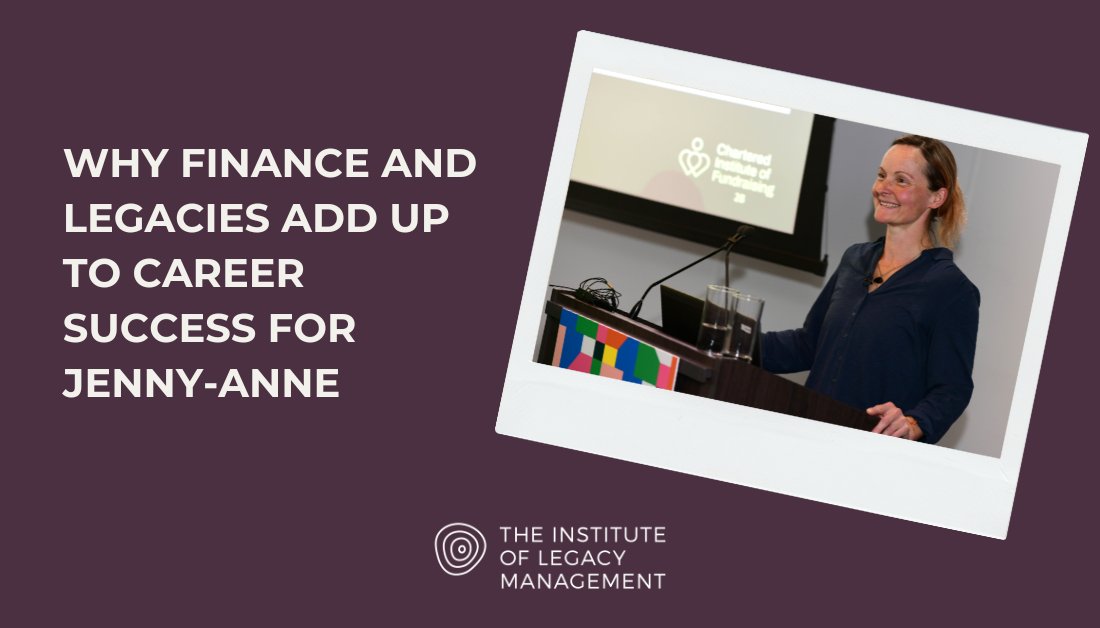 Jenny-Anne Dexter’s career journey has taken her from the box office to charity sector, where she’s now driving impact as Finance &amp; Legacy Manager 
She shares why being bold and passionate is key to getting results.
👉 legacymanagement.org.uk/why-finance-an…
#LegacyGiving #Charity #Leadership