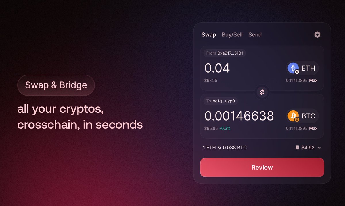 A single interface to trade all assets, with a clean and safe UX design

What's your top pick for the day?
